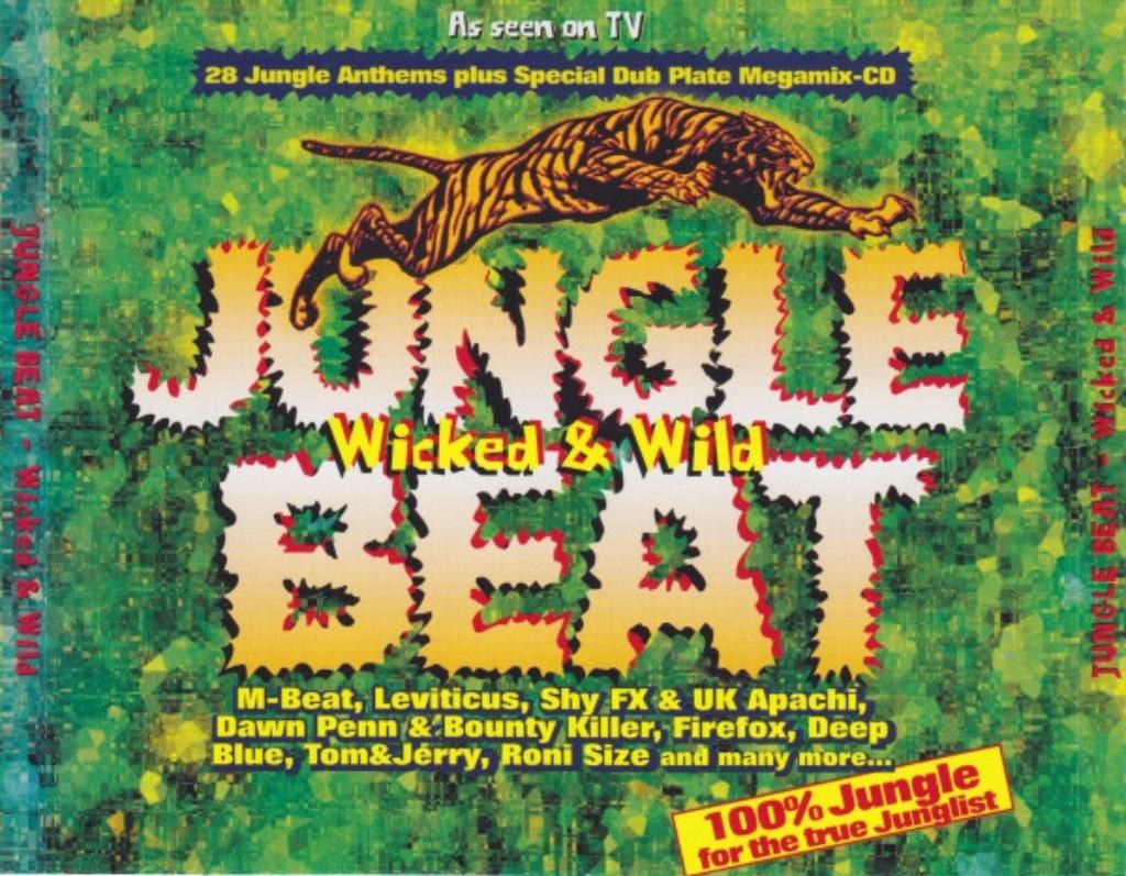 Jungle Beat (Wicked & Wild) (3XCD), Cd's en Dvd's, Cd's | Verzamelalbums, Ophalen of Verzenden