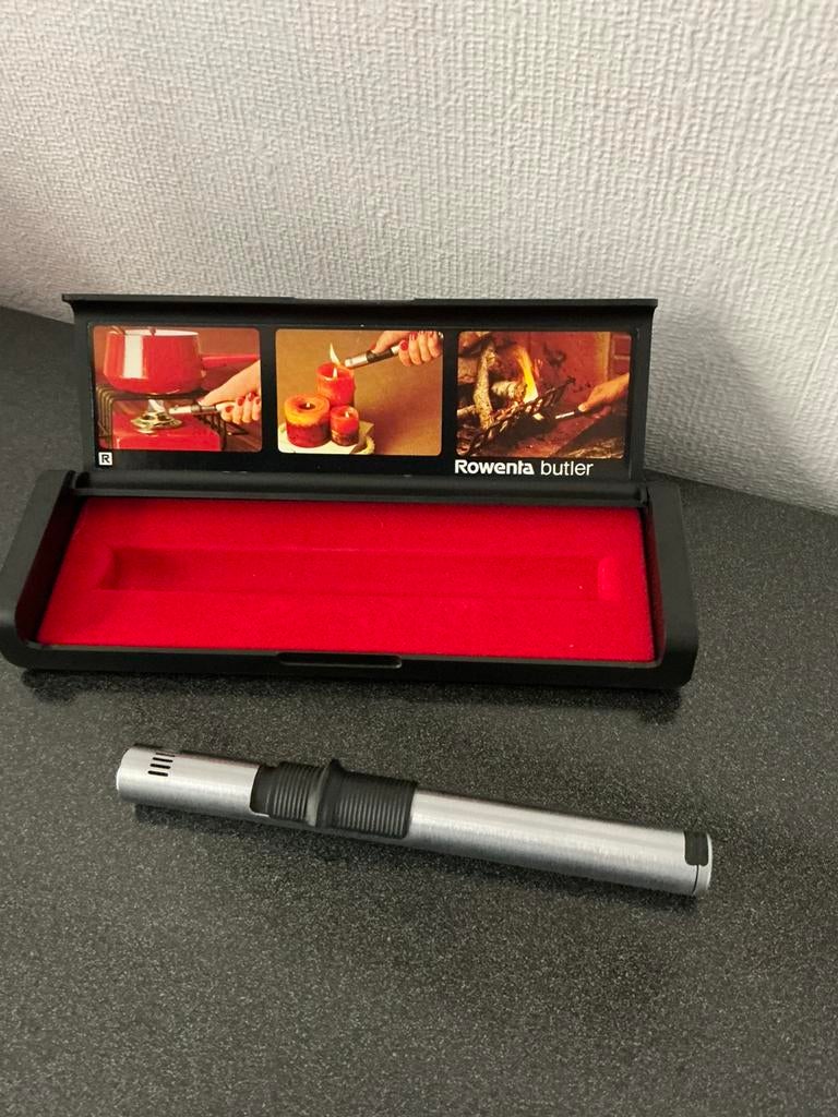 Rowenta butler aansteker, Verzamelen, Ophalen of Verzenden, Gebruikt, Aansteker