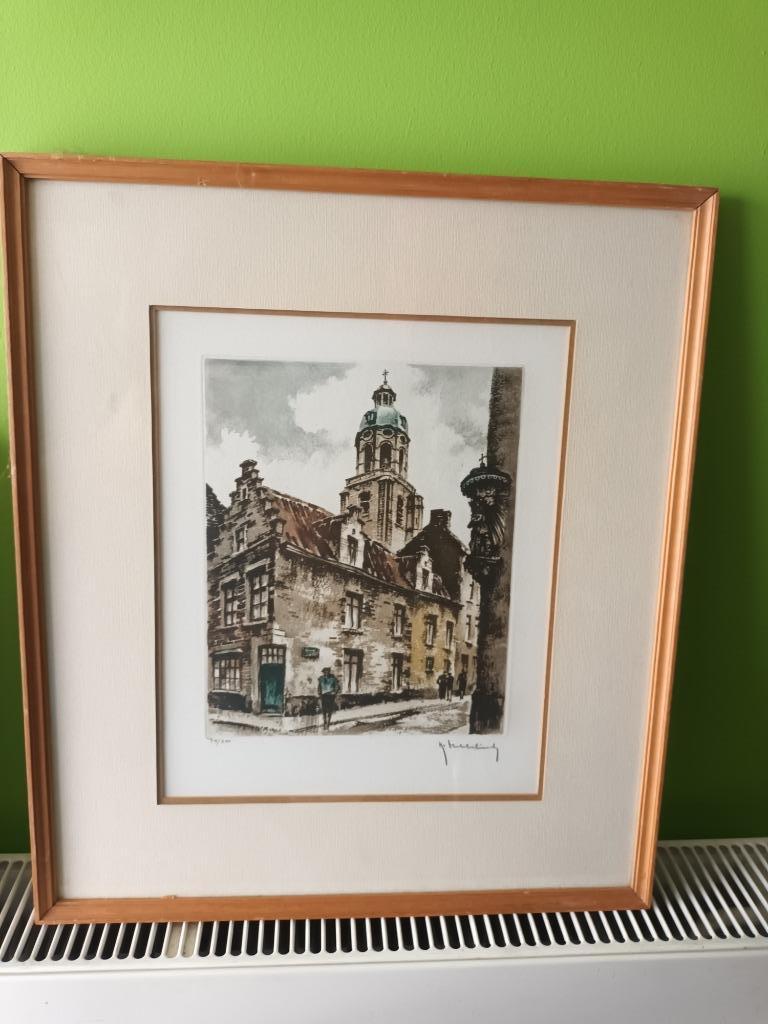 Antwerpen hebbelinck, Antiek en Kunst, Ophalen of Verzenden