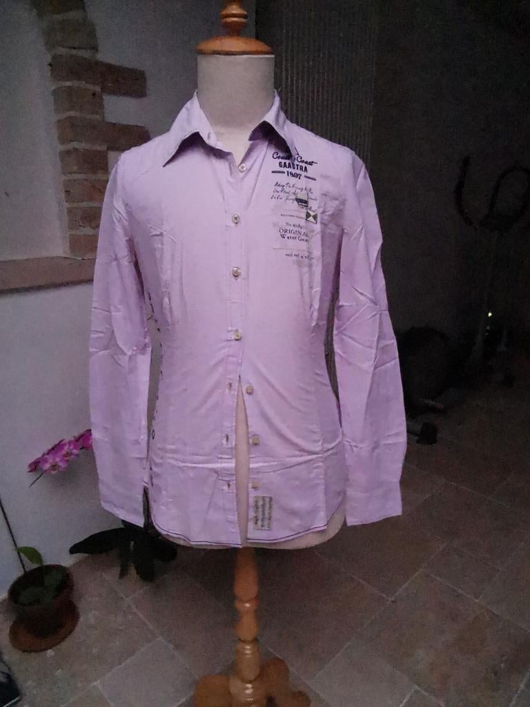 Heel mooie lila bloes van Gaastra, Kleding | Dames, Blouses en Tunieken, Ophalen of Verzenden, Zo goed als nieuw, Maat 38/40 (M)