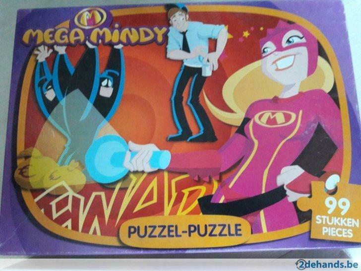 puzzel Mega Mindy, Kinderen en Baby's, Gebruikt