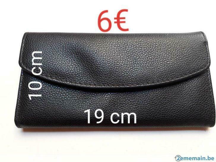 Porte feuille pour dame, Ophalen of Verzenden, Gebruikt, Zwart