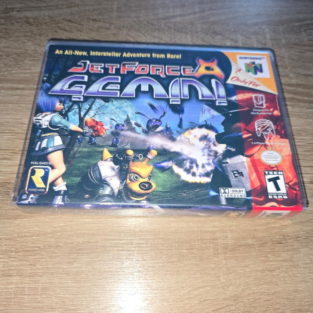 Jet Force Gemini N64 Game Case (2), Envoi, Comme neuf