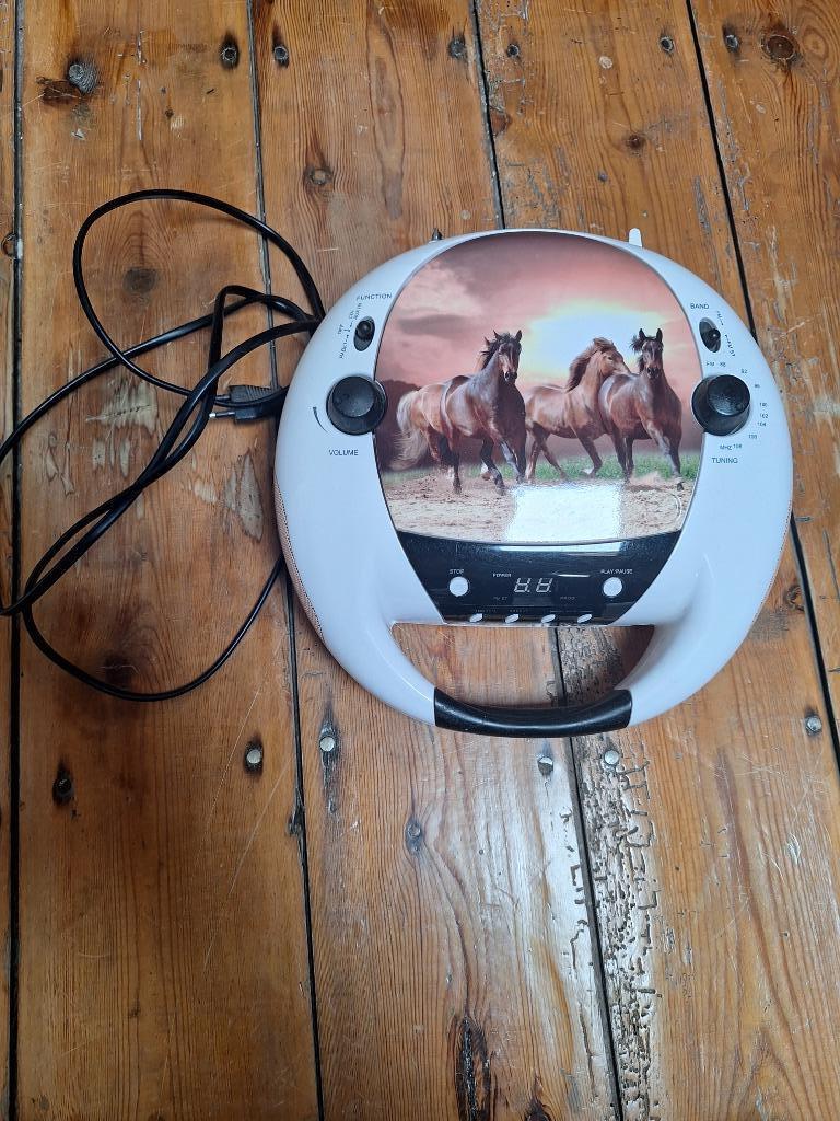 Radio, lecteur CD, chevaux, Enlèvement ou Envoi, Utilisé, Radio, Avec lecteur de CD