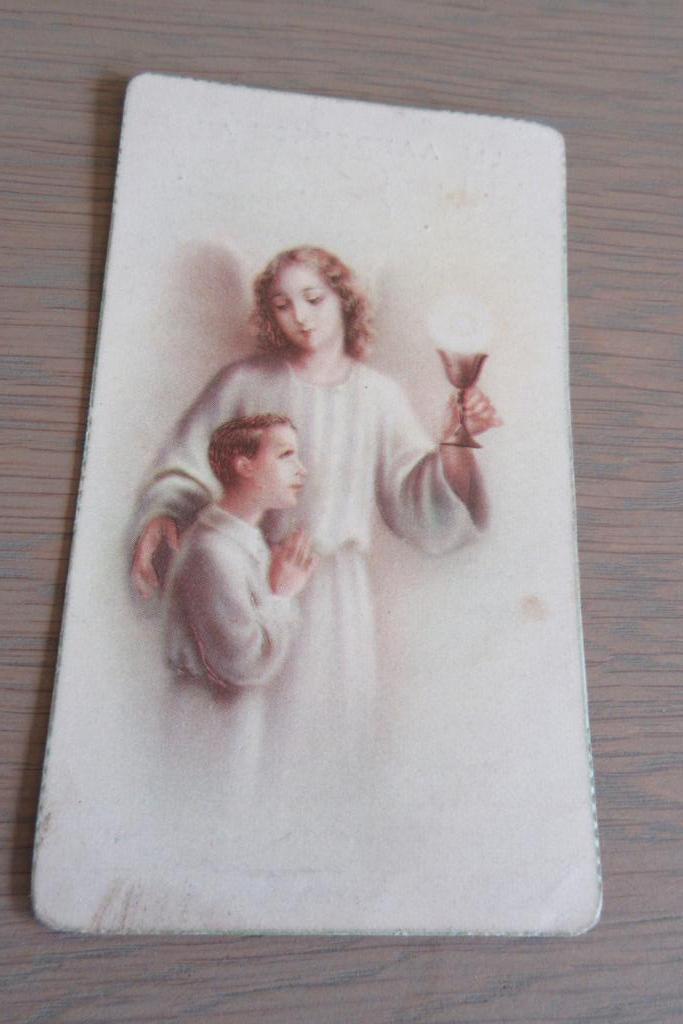 oude communieprentjes, St Kath Lombeek, Liedekerke en ..., Verzamelen, Ophalen of Verzenden, Bidprentje