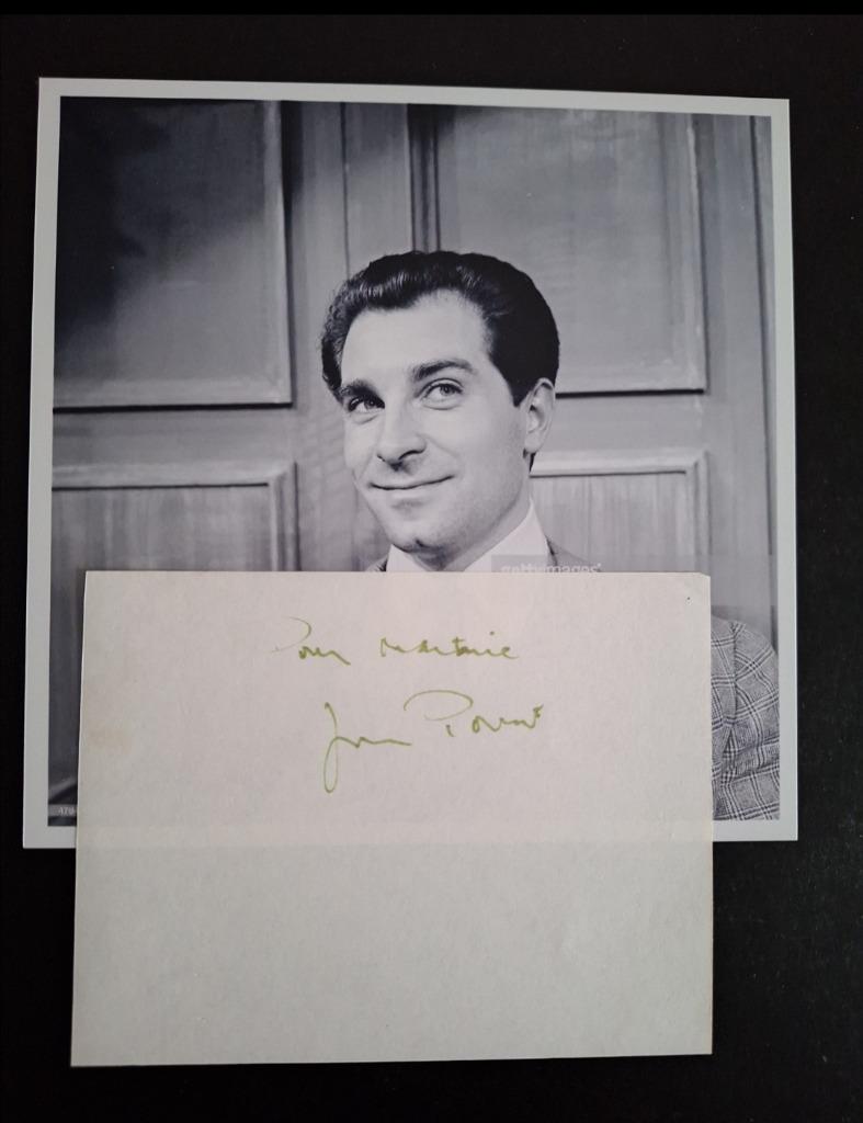 Autographe original de JEAN POIRET, Collections, Musique, Artistes & Célébrités, Enlèvement ou Envoi, Signé