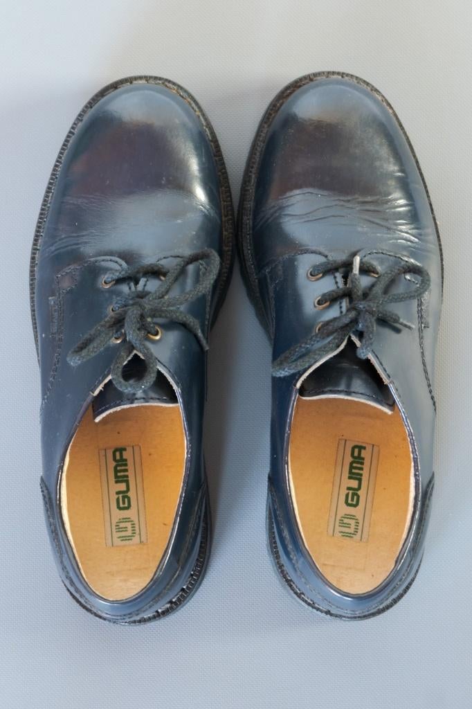 Stevige lederen schoenen Guma maat 40, Ophalen of Verzenden, Zo goed als nieuw, Blauw