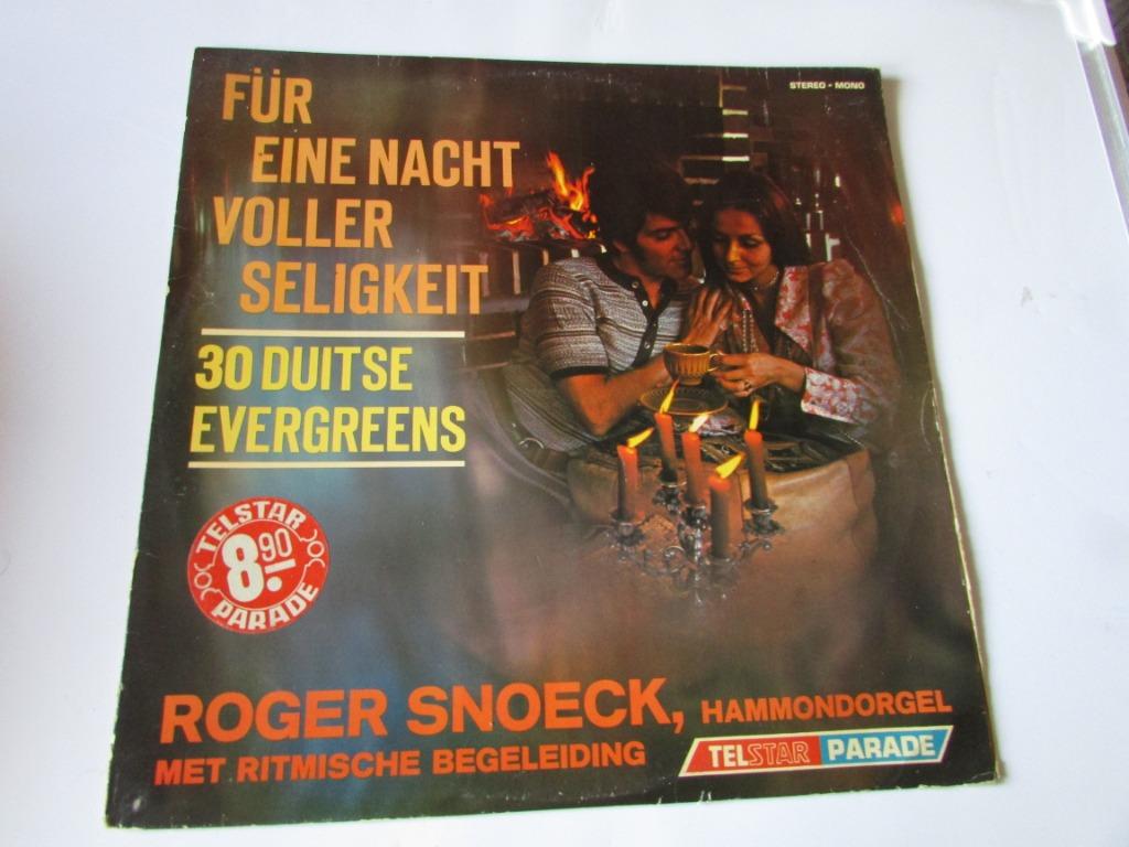 ROGER SNOECK; FÛR EIN NACHT VOLLER SELIGKEIT, Ophalen of Verzenden, Gebruikt, 12 inch, Wereldmuziek