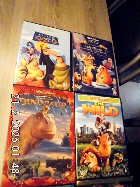 WALT DISNEY   35  DVD'S, Verzamelen, Ophalen, Overige figuren, Zo goed als nieuw