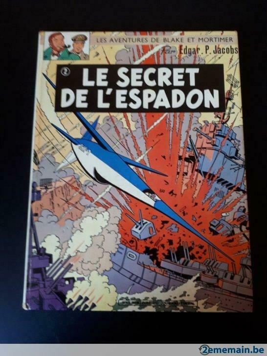 Blake et Mortimer Le secret de l'espadon T2 1970, Utilisé