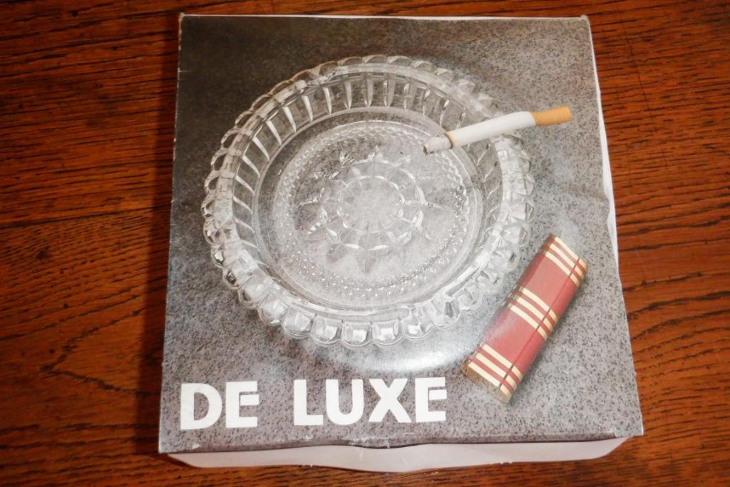asbak in glas nieuw, Verzamelen, Ophalen of Verzenden, Nieuw, Asbak