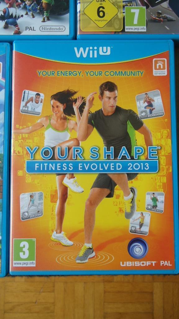 Wii U - Your shape fitness evolved 2013, Consoles de jeu & Jeux vidéo, Jeux | Nintendo Wii U, Enlèvement ou Envoi, Comme neuf