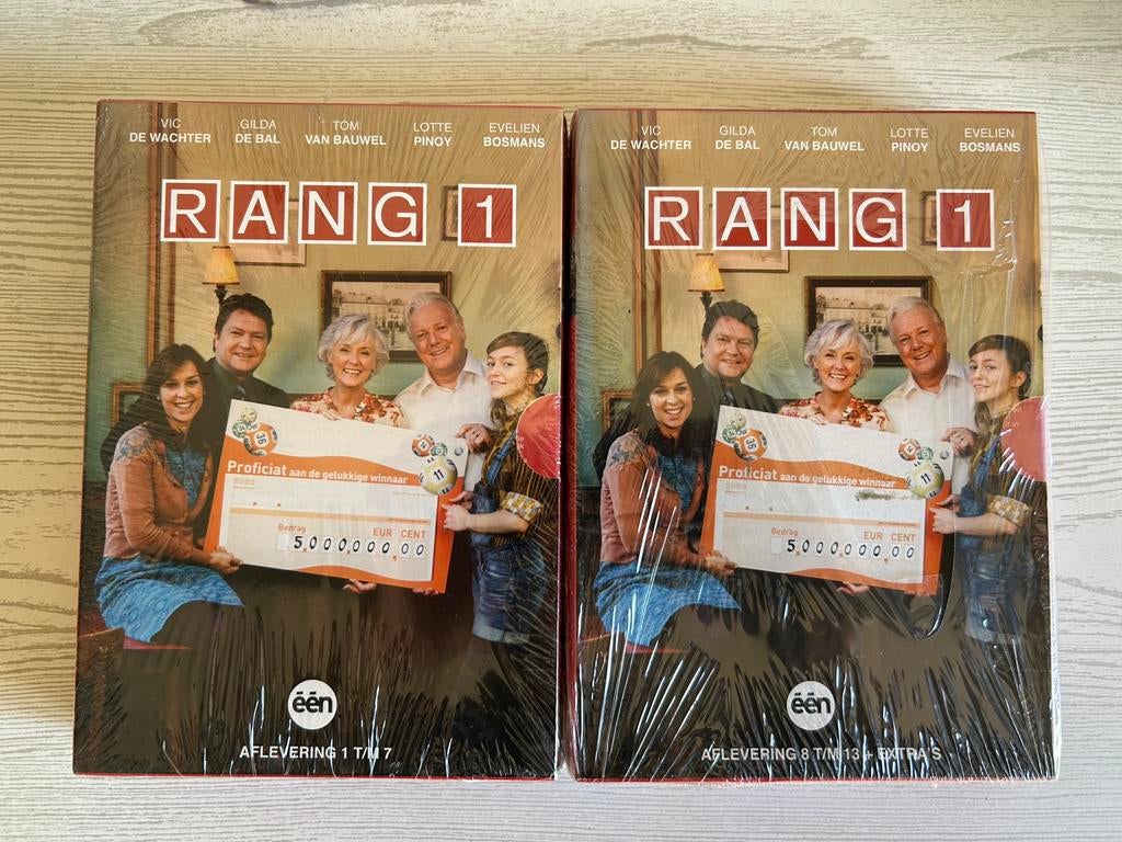DVD Rang 1 (nieuw-complete serie), Cd's en Dvd's, Alle leeftijden, Ophalen of Verzenden, Zo goed als nieuw, Drama