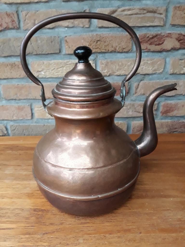 Ancienne bouilloire en cuivre, Enlèvement ou Envoi, Cuivre