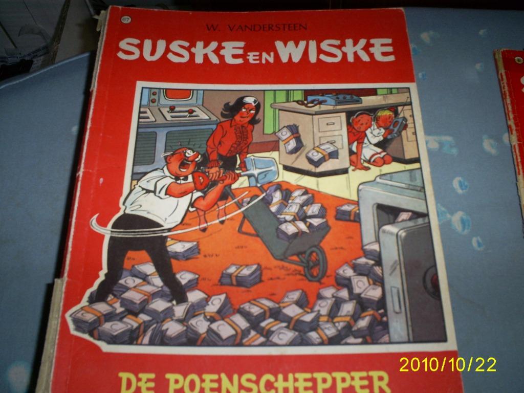 Suske en wiske oude cover strips deel 1, Boeken, Stripverhalen, Gelezen, Meerdere stripboeken, Ophalen of Verzenden
