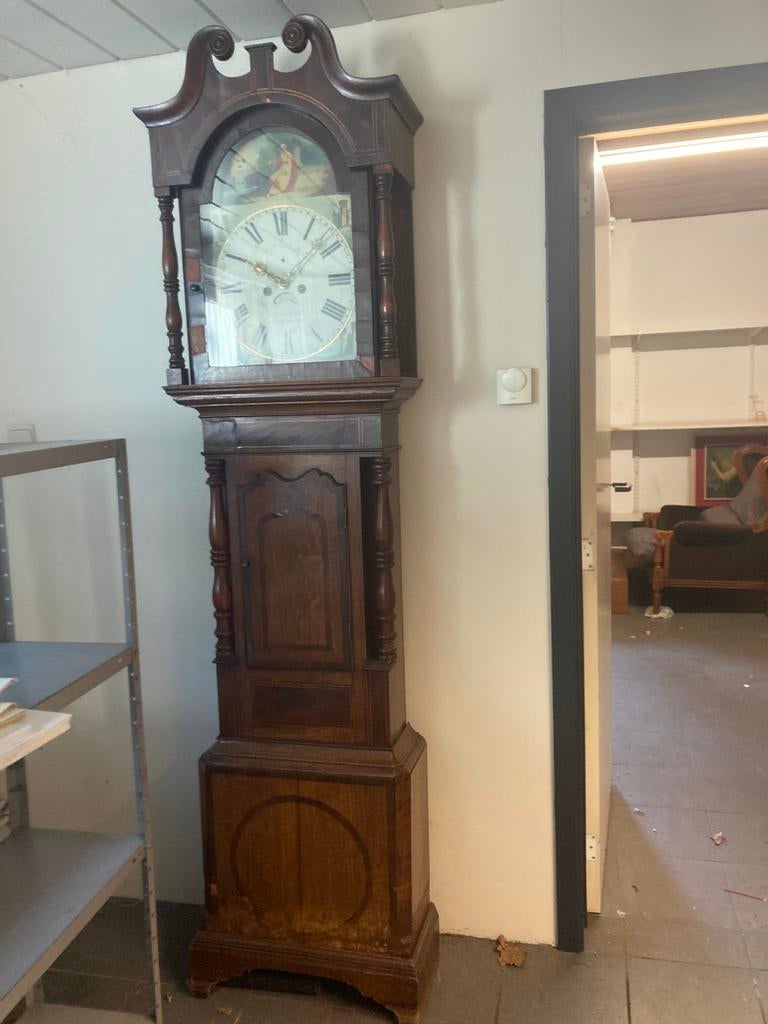 Antieke staande klok Davenport Ashbourne, Antiek en Kunst, Ophalen