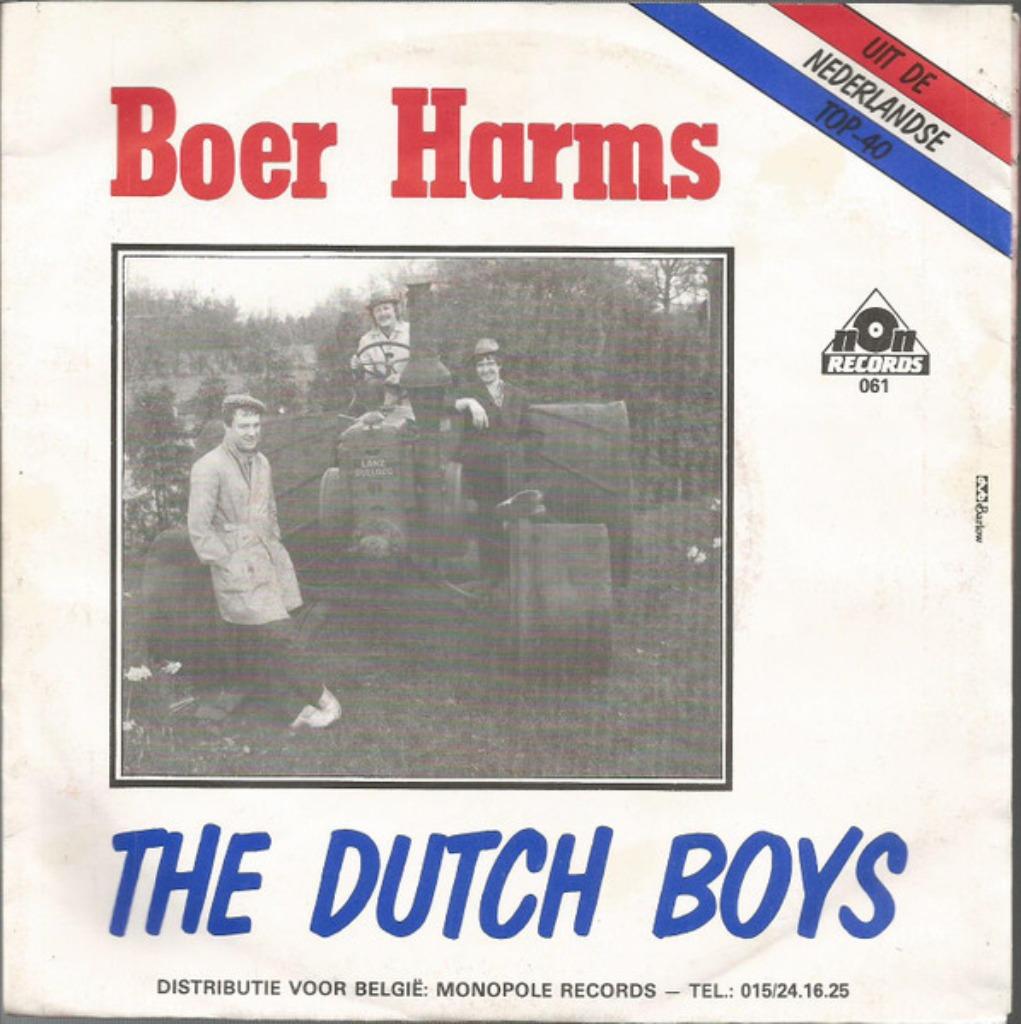 The Dutch Boys - Boer Harms, Overige genres, 7 inch, Single, Ophalen of Verzenden