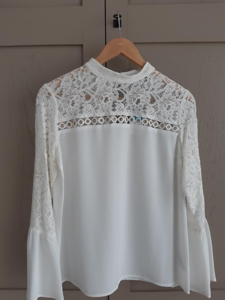 Witte bloes Primarck Maat 38 NIEUW., Neuf, Taille 38/40 (M), Enlèvement ou Envoi, Primark