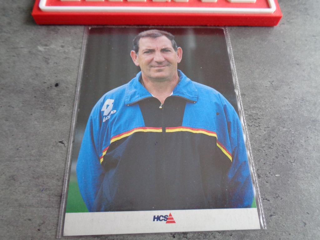 VOETBAL POST KAART JEAN NICOLAY STANDARD LUIK GESIGNEERD!!!, Hobby en Vrije tijd, Stickers en Plaatjes, Ophalen of Verzenden