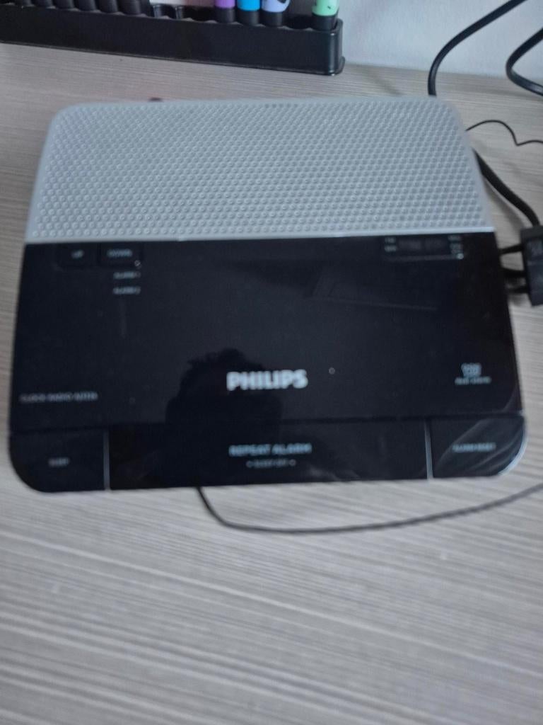 klokradio Philips, Elektronische apparatuur, Wekkers, Ophalen, Gebruikt, Digitaal