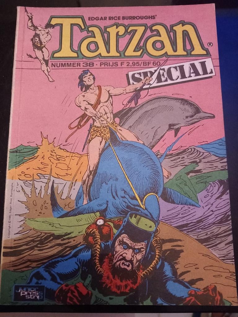 Juniorpress Tarzan nr.38, Boeken, Strips | Comics, Ophalen of Verzenden, Gelezen