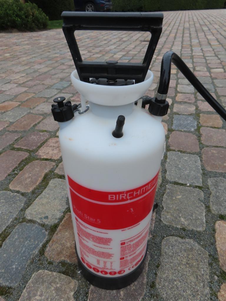 Drukspuit BIRCHMEIER professioneel type Profi Star 5 liter, Jardin & Terrasse, Pesticides, Comme neuf, Répression des mauvaises herbes