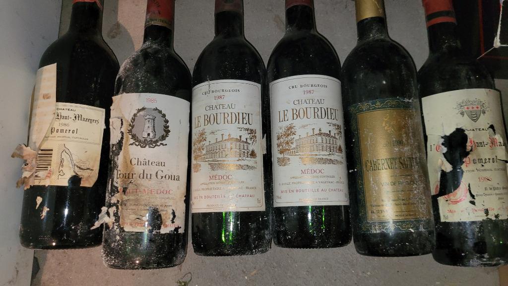 Bordeauxwijnen van 30 tot 40 jaar oud, Verzamelen, Wijnen, Rode wijn, Ophalen