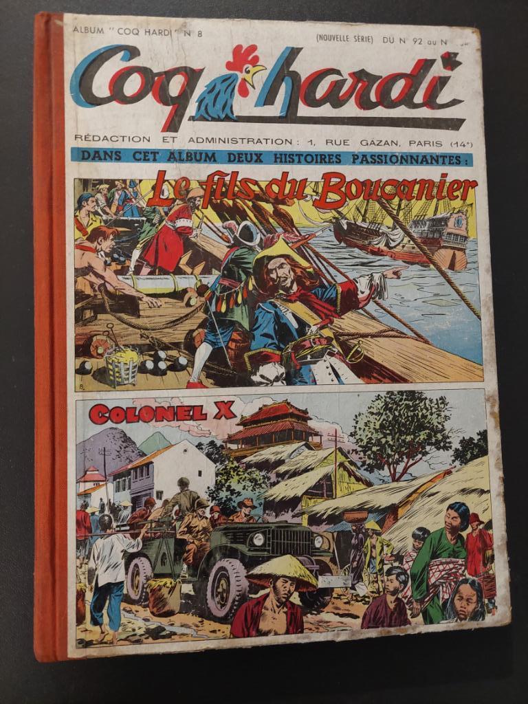 Album le COQ HARDI ( nouvelle série ) N 8 -1952-, Enlèvement ou Envoi, Utilisé