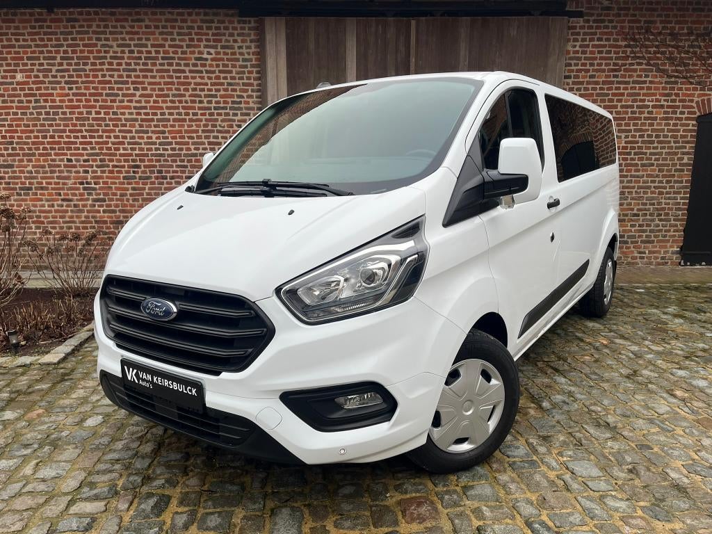 Ford Transit Custom 2.0d 9-Zit Airco Cruise Carplay Led Pdc, Autos, Ford, Euro 6, Entreprise, Garantie prolongée, Boîte manuelle