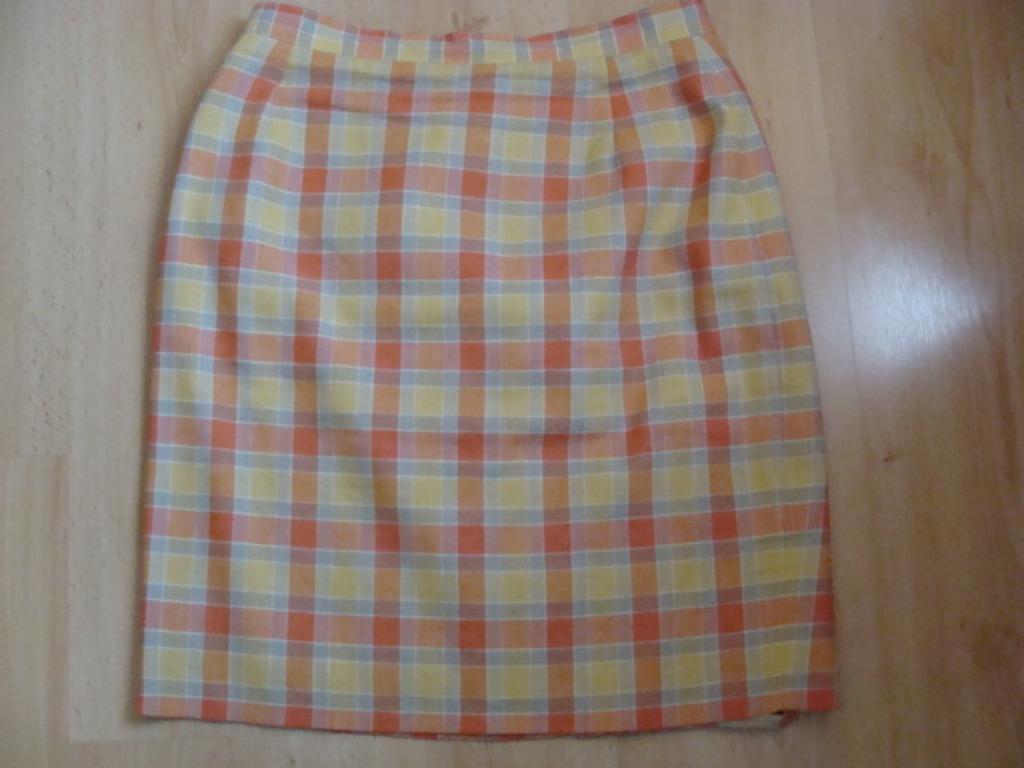 rok maat 40 lengte = 52 cm taille = 36 cm goede staat, Geel, Gedragen, Boven de knie, Ophalen