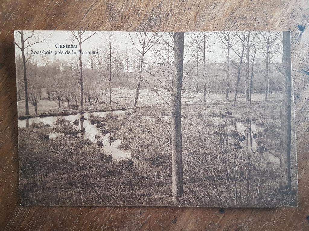 Postkaart Casteau Sous-bois près de la Roquette, Enlèvement ou Envoi, 1920 à 1940, Non affranchie, Hainaut