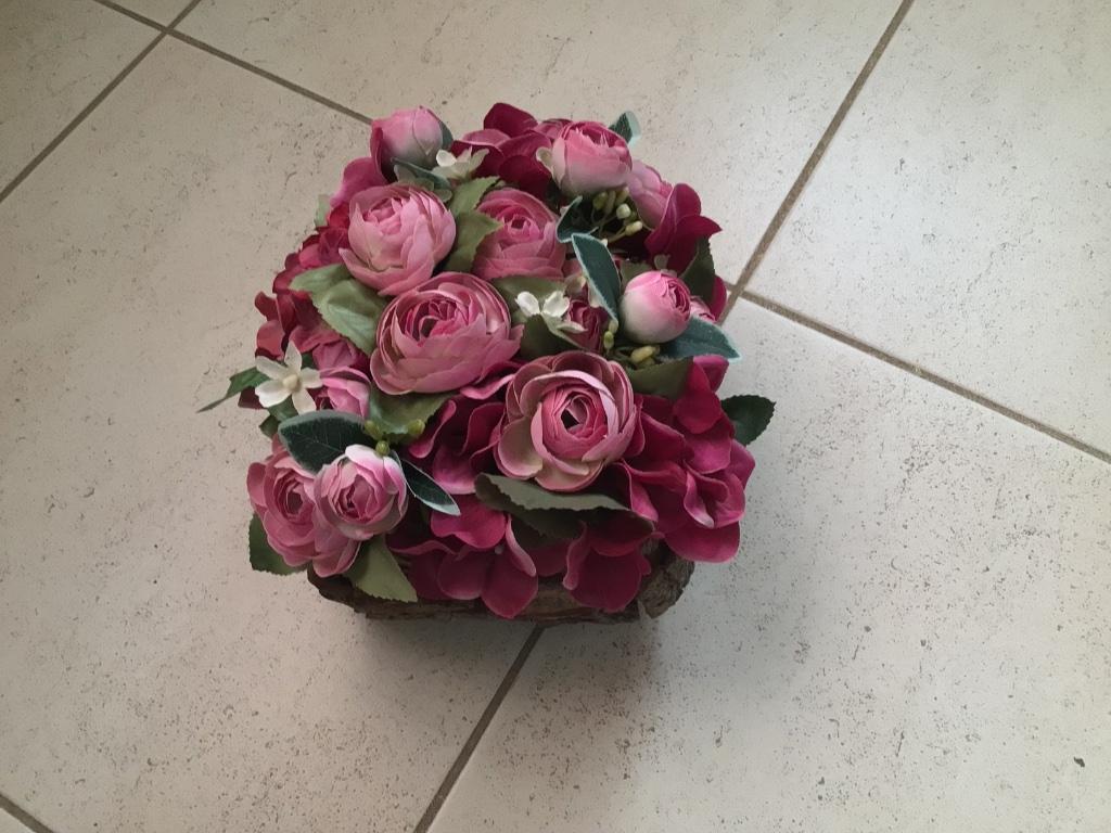 Kunststofplant Tamaya begonia  en andere  planten bloemstuk, Tuin en Terras, Ophalen of Verzenden