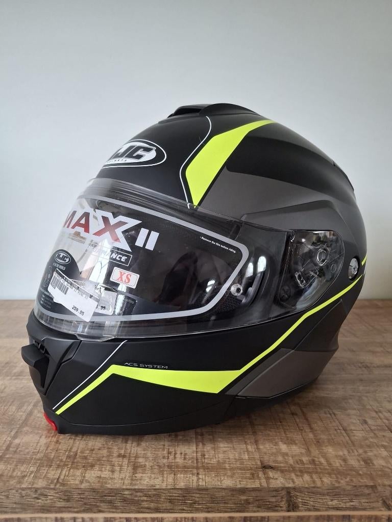 STOCKDEALS! Motorhelm Systeem - HJC IS-MAX II (Maat XS), XS, Systeemhelm, Dames, HJC