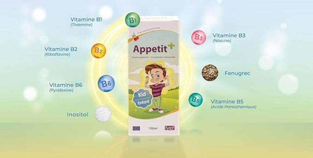 Appetit+ Eetluststimulator voor kinderen GRATIS LEVERING, Verzenden, Nieuw, Overige typen