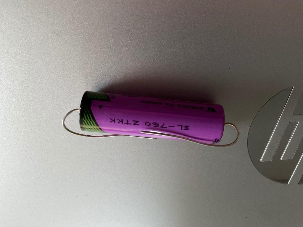 Batterie lithium 3,6 V, Enlèvement ou Envoi, Neuf, Rechargeable