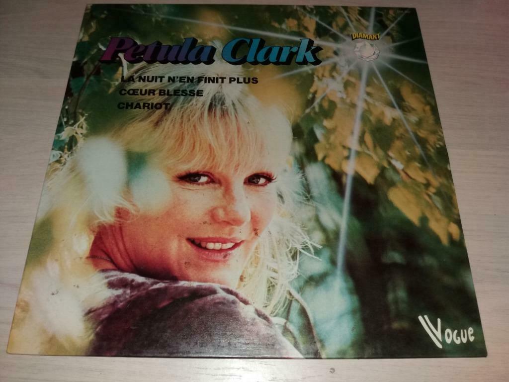 Disque vinyl 33 tours Petula Clark La Nuit N'en Finit Plus, Ophalen of Verzenden