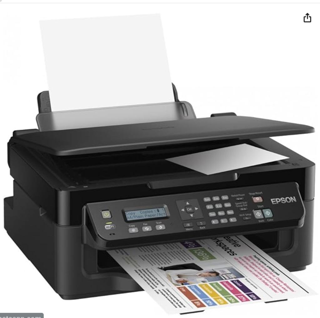 Epson WorkForce WF-2510WF imprimante multifonction 4 en 1, Computers en Software, Printers, Printer, Inkjetprinter, Draadloos