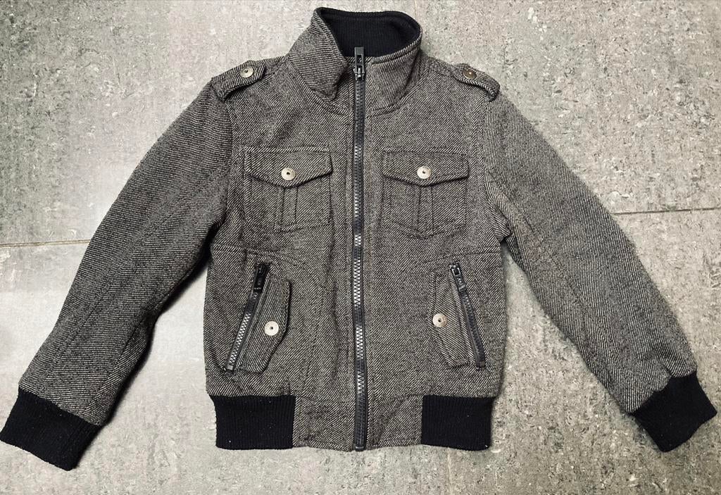 Tussenseizoen jas maat 116/122, Kinderen en Baby's, Kinderkleding | Maat 116, Ophalen of Verzenden, Gebruikt, Jongen of Meisje