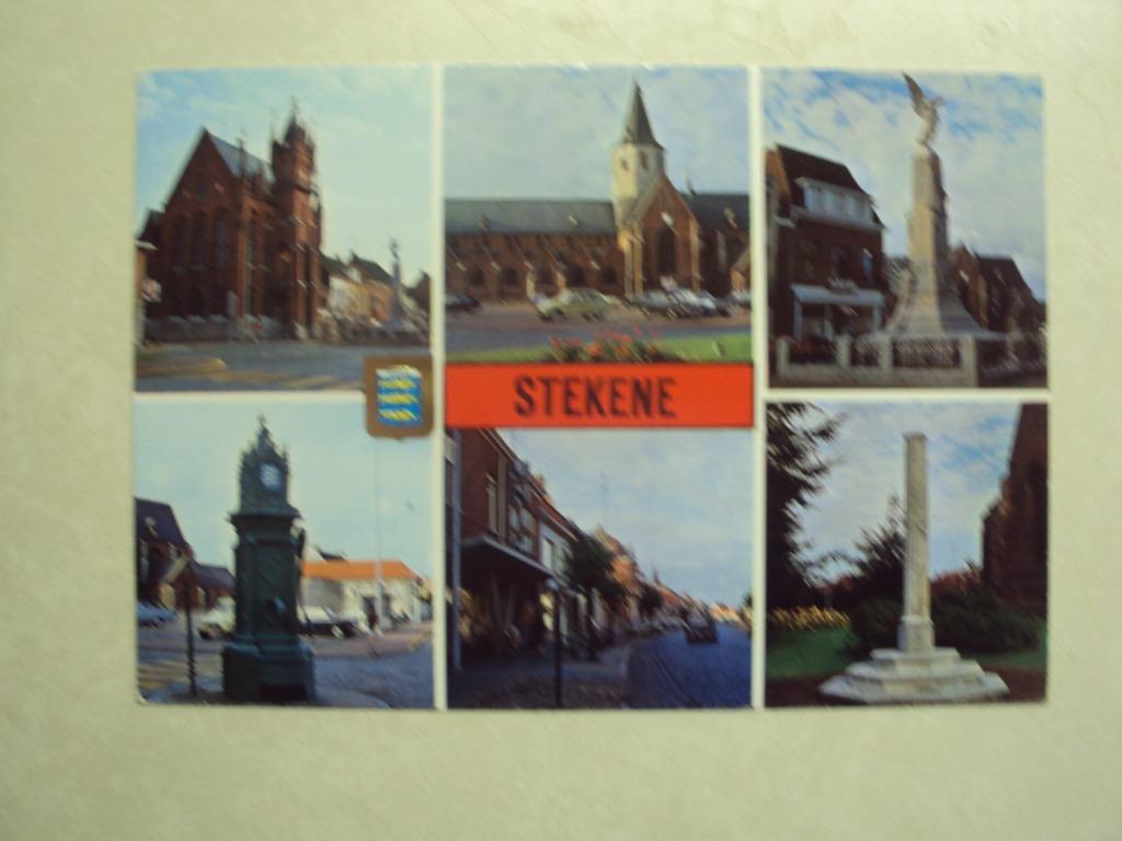 51467 - GROETEN UIT STEKENE - 6 ZICHTEN, Verzenden