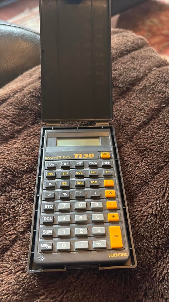 Rekenmachine Texas Instruments, Ophalen, Zo goed als nieuw