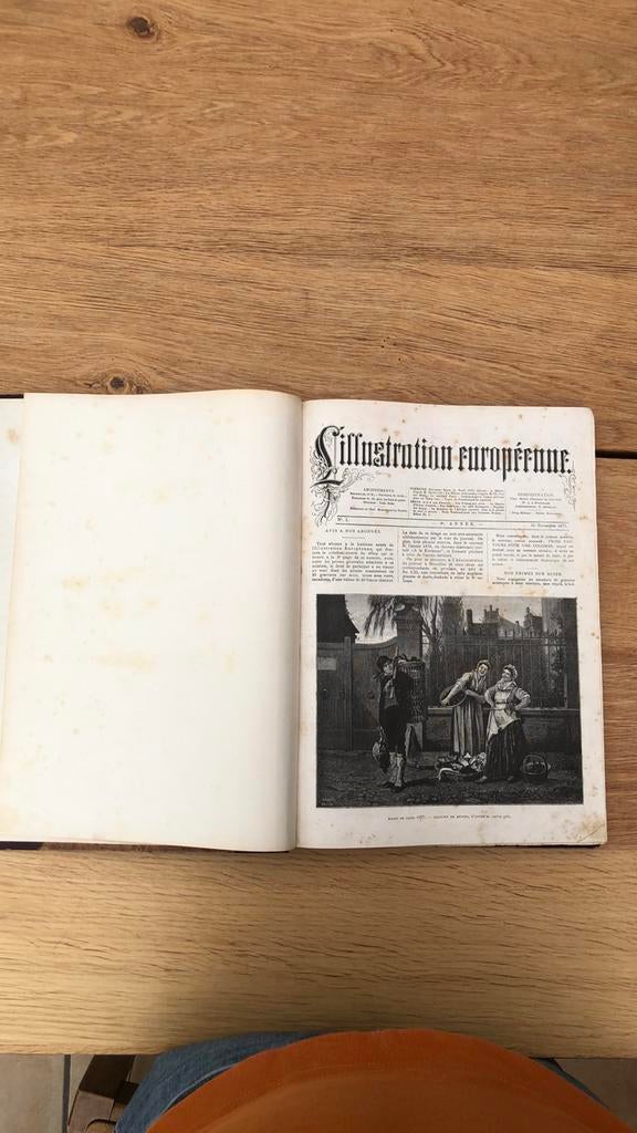 L’illustration Européenne 1878, Enlèvement ou Envoi