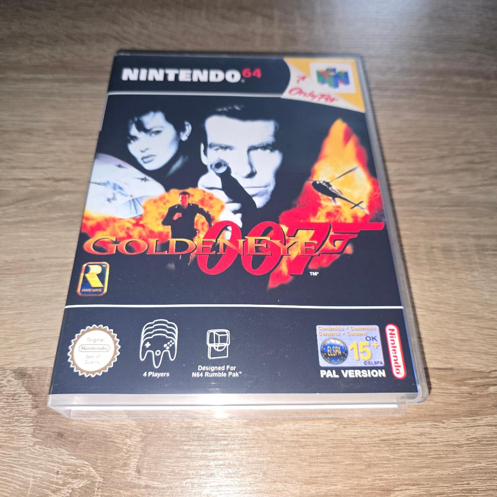 007 Goldeneye N64 Game Case (3), Verzenden, Zo goed als nieuw