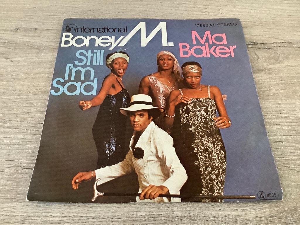 Vinyl single Boney M. (Ma Baker-Still i'm sad) (1977), Ophalen of Verzenden, Zo goed als nieuw, R&B en Soul