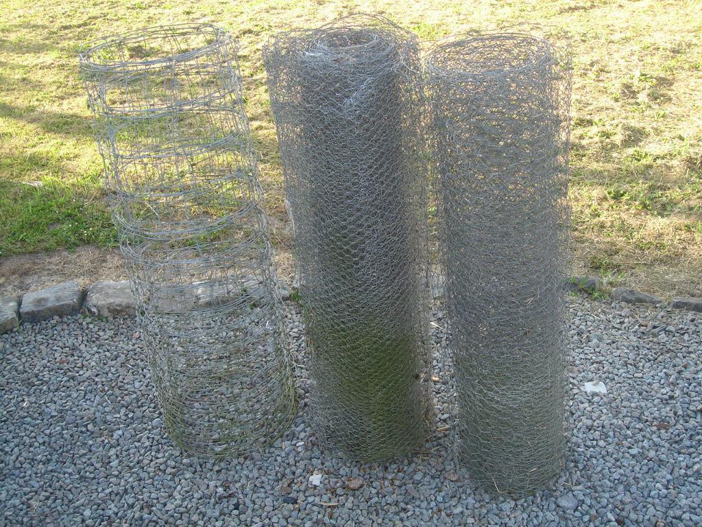 Rouleaux de treillis de jardin, Jardin & Terrasse, Enlèvement, Comme neuf, Fer, Clôture en treillis métallique