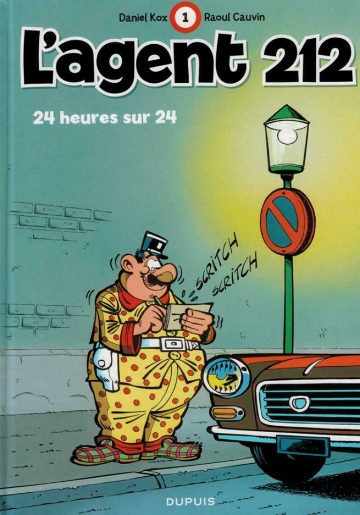 L’Agent 212 – 24 heures sur 24 T01 RE, Une BD, Enlèvement ou Envoi, Neuf