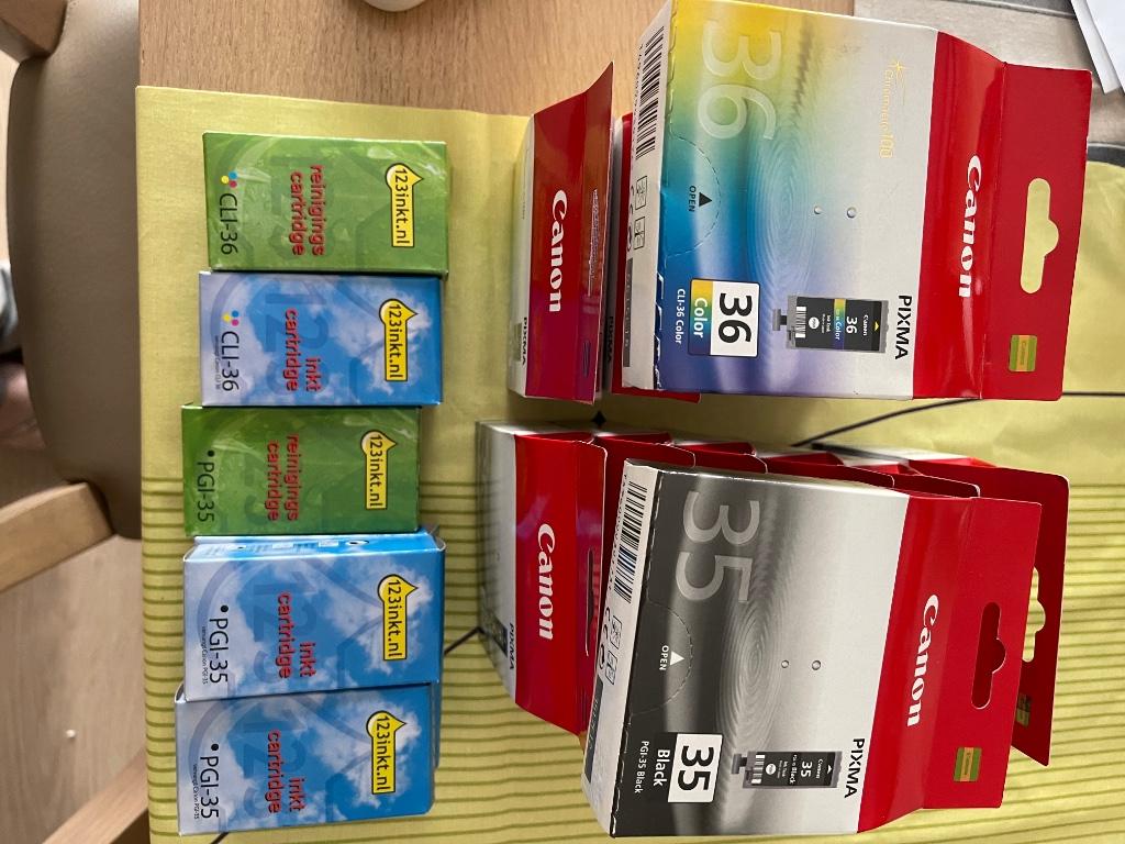 Canon Pixma inktpatronen, Computers en Software, Ophalen of Verzenden, Nieuw, Cartridge, Canon