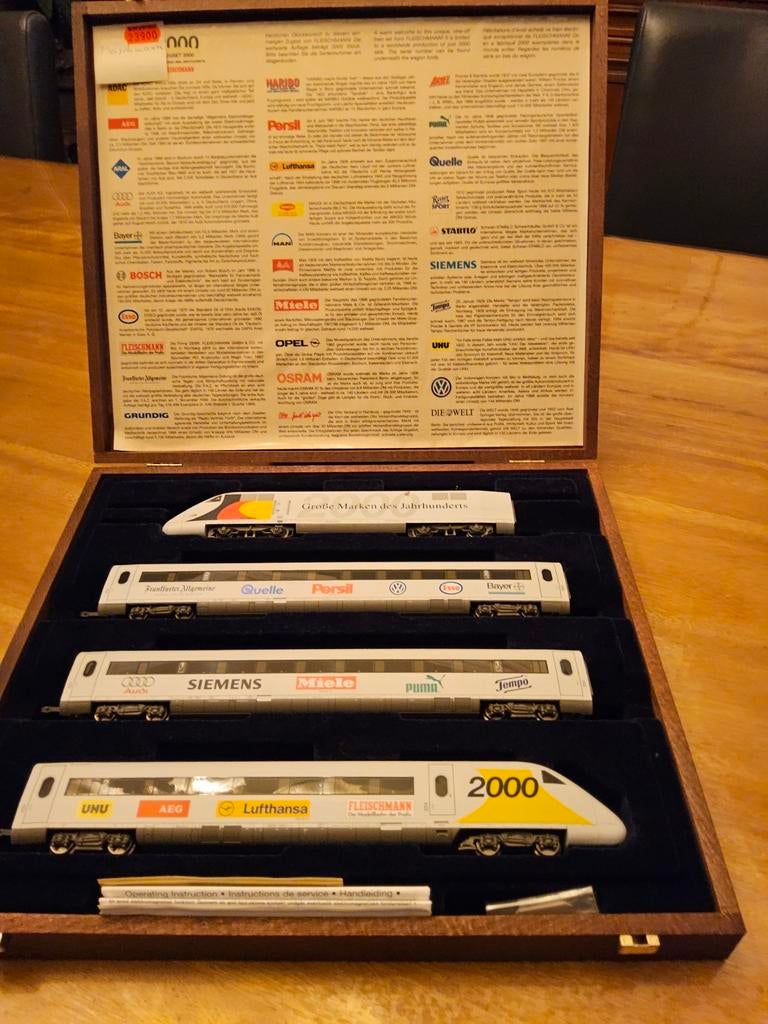 Fleischmann ICE 2000 mileniumeditie, Treinset, Gelijkstroom, Fleischmann, Nieuw