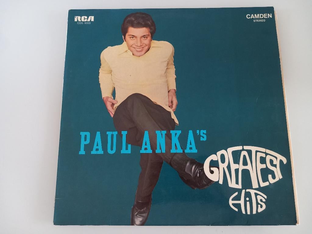 Vinyl LP Paul Anka Greatest hits pop rock 'n roll, Ophalen of Verzenden, 12 inch