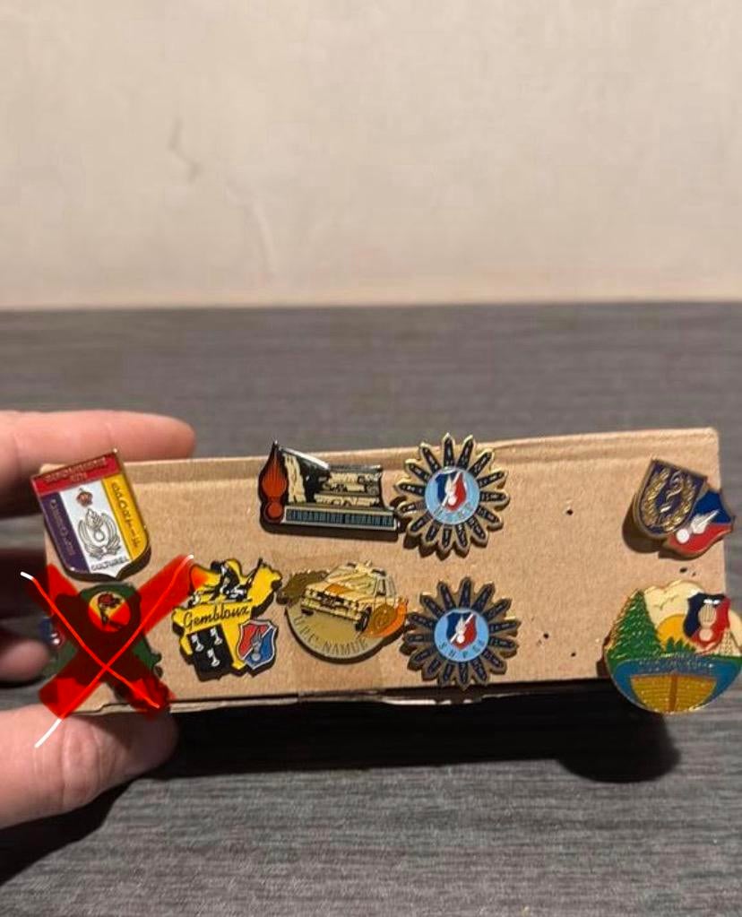 Pin Rijkswacht - Gendarmerie, Ophalen of Verzenden, Overige soorten
