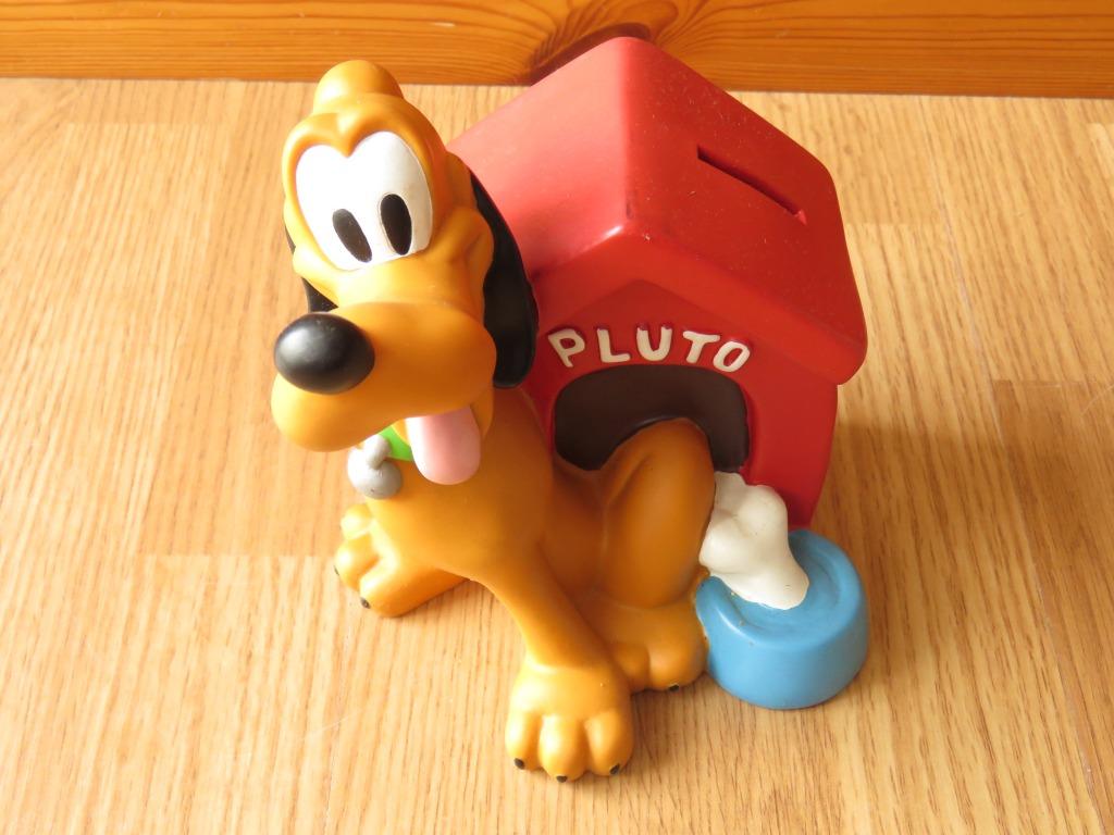 tirelire Pluto de Disney en plastique, Ophalen of Verzenden, Gebruikt, Overige materialen, Dier